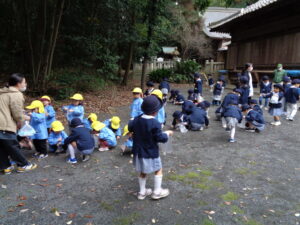 七五三のお参り