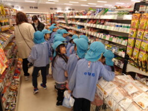 年長さん買い物体験